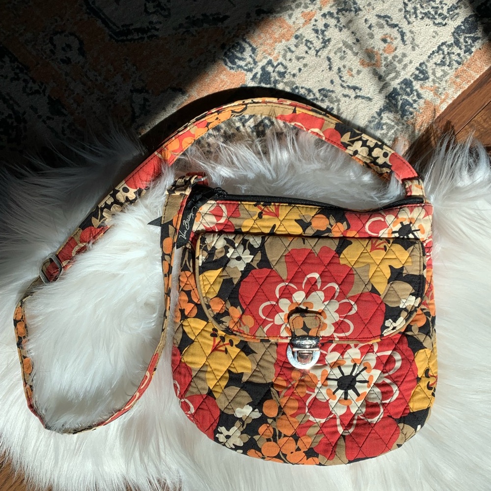 Vintage Vera Bradley Floral Quilted shoulder bag